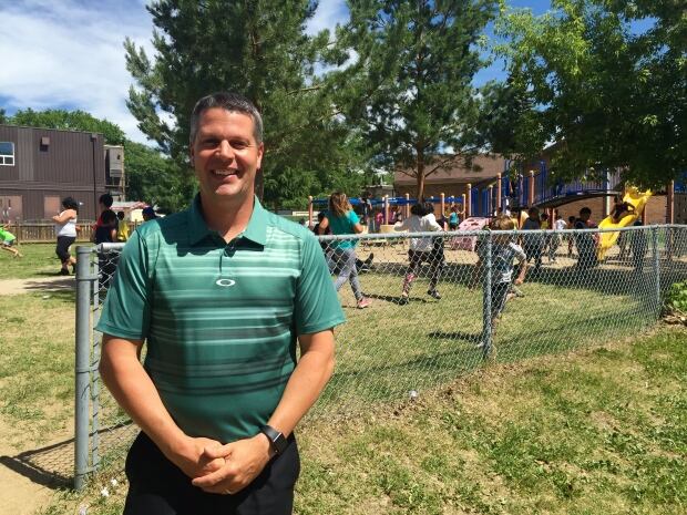 Darren Fradette at St. Frances School