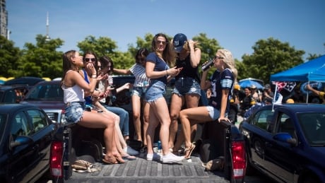 The Toronto Argonauts announced they are abandoning their experiment with tailgating in the stadium parking lot, and are instead looking at options within BMO Field. FBO Argonauts Tiger Cats 20160611