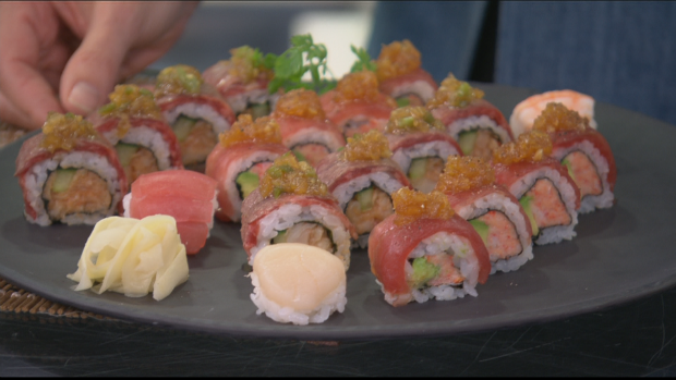 Sushi from Miku Restaurant