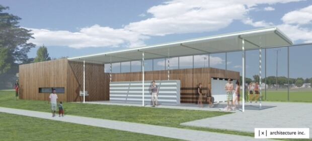 Rendering Transcona Pool