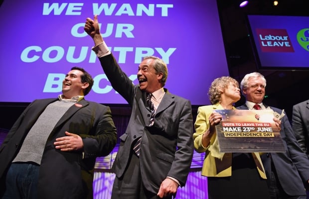 Nigel Farage Brexit EU Britain