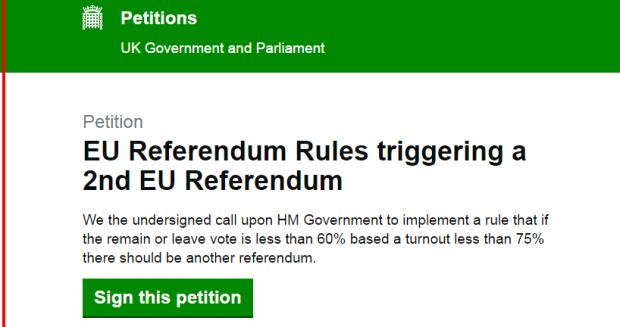 2nd referendum petition
