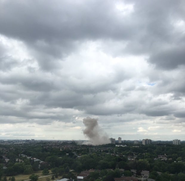 Mississauga explosion