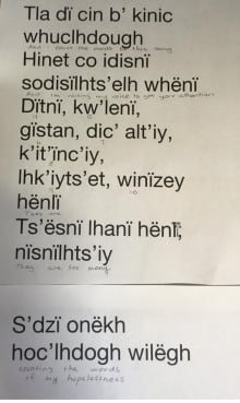 Alex Cuba Director lyrics in Wit'suwet'in