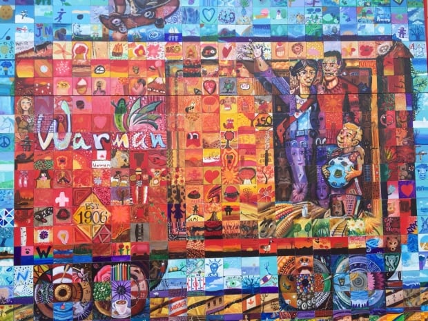 Main Mural Warman Sask Canada Day Birthday