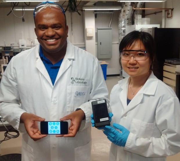 professor Suresh Neethirajan, researcher Xuan Weng
