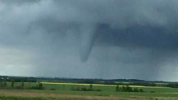 Sask. funnel cloud