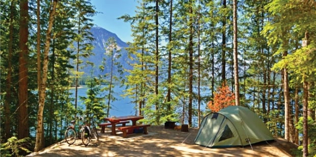Discover camping reservations system