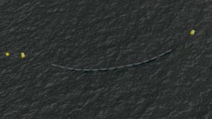 Artist Impression of The Ocean Cleanup Prototype