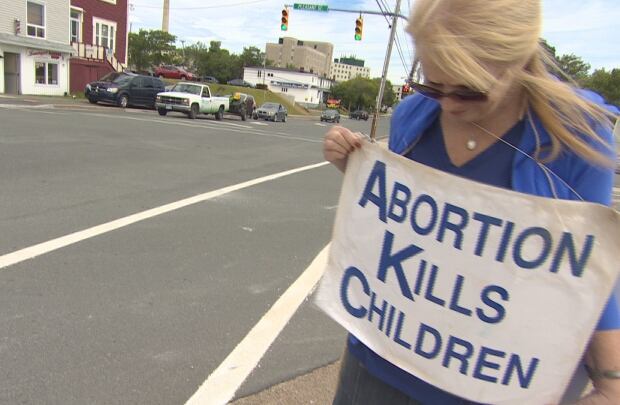 Pro-life anti-abortion protest