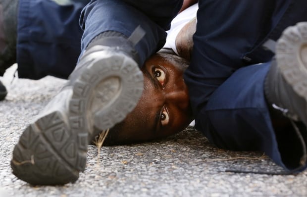 WIP Alton Sterling death protests in Baton Rouge July 9 2016