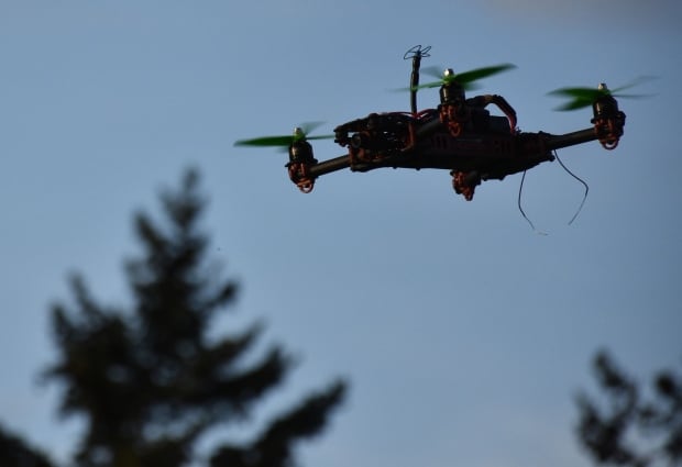 Drone in Flight