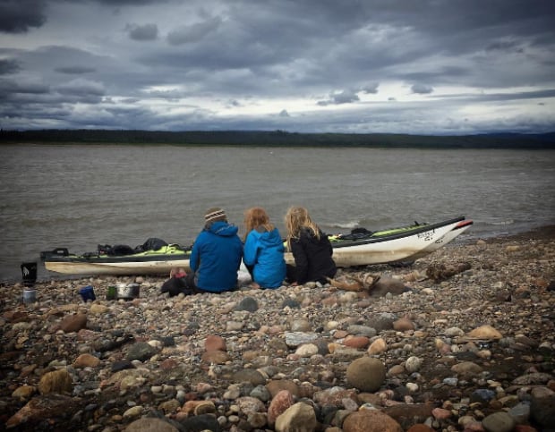 Wrigley paddling Vallely family