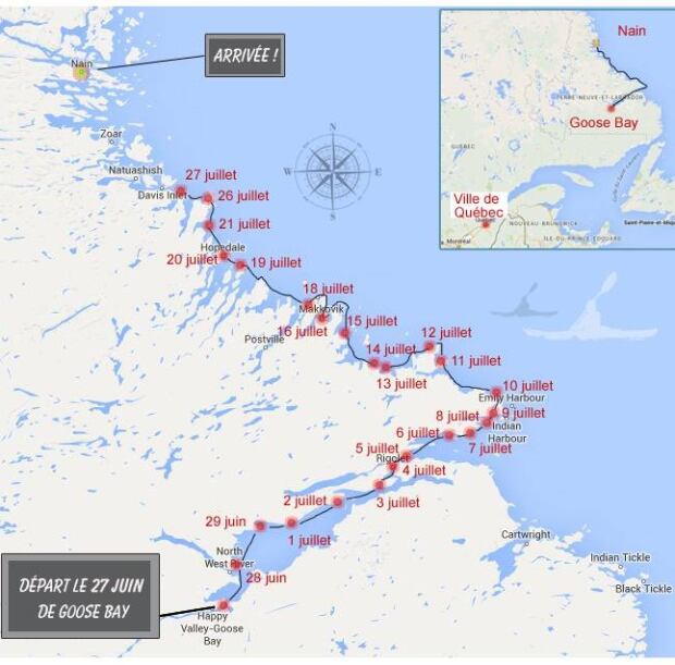 Dick and Martin's big adventure 36 days in a kayak paddling north to
