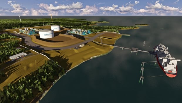 liquefied natural gas facility bear head