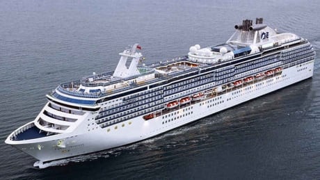 Princess Cruises' Coral Princess. The Coral Princess