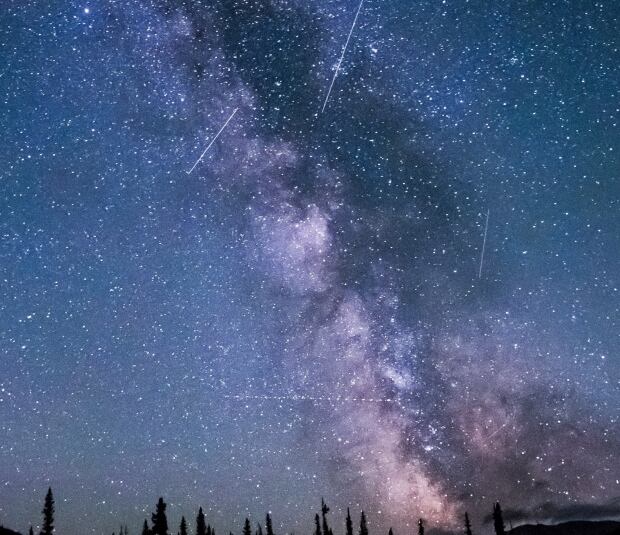 Perseid shower
