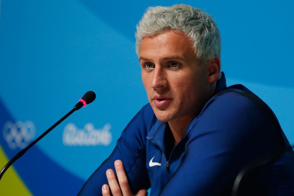 Rio Olympics — Ryan Lochte — Aug. 12, 2016