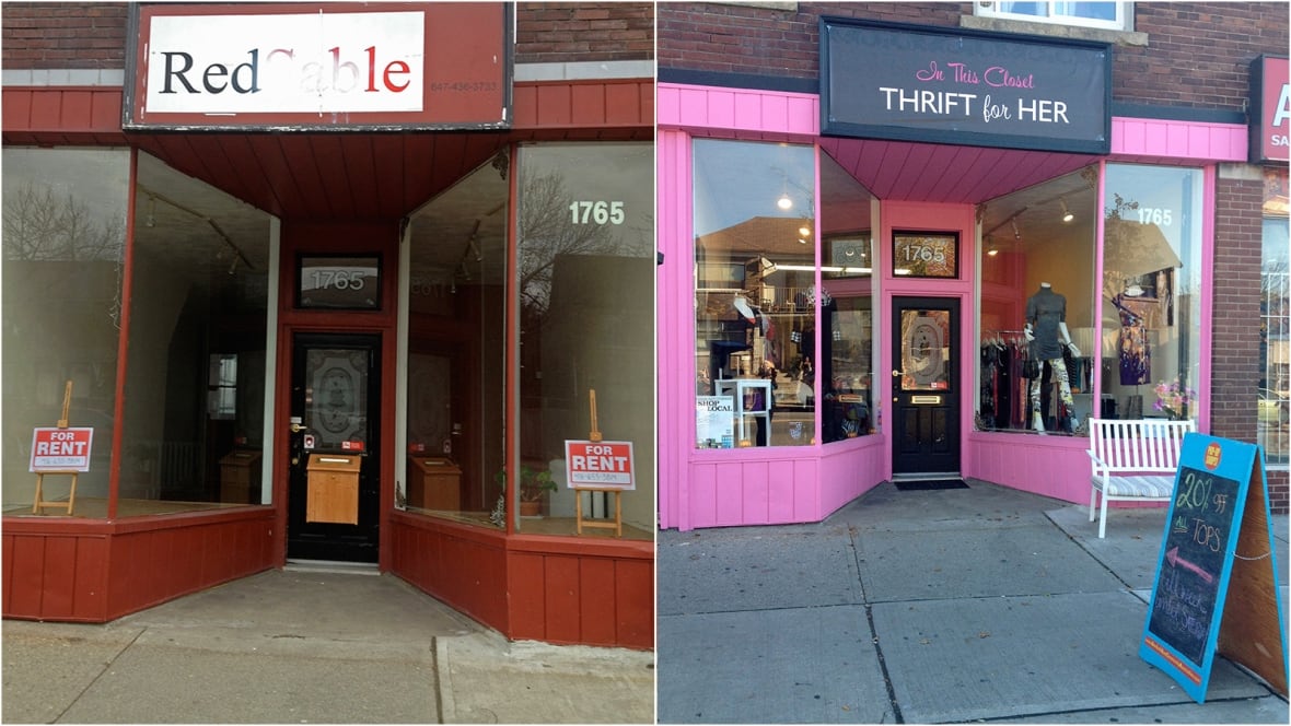 Popup shops transform a stretch of Danforth's commercial strip CBC News