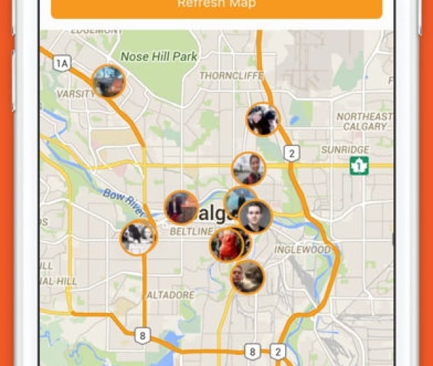 Spot dog walking app