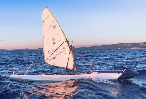 SailBot at sea