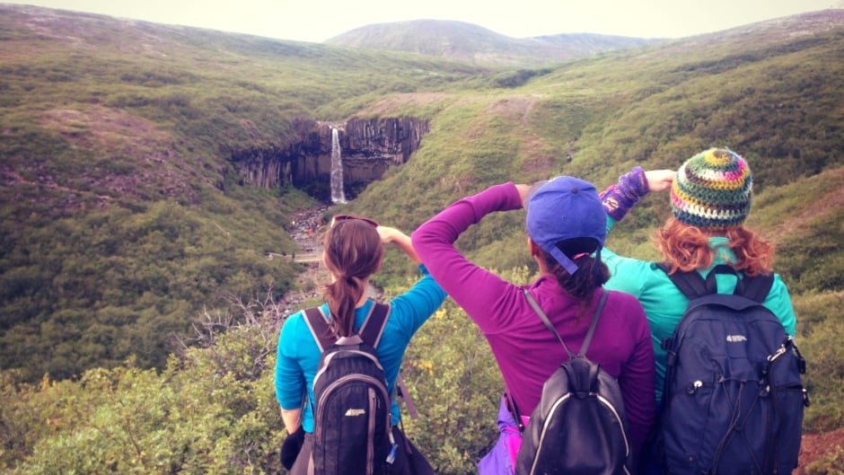 Oh you know, we're just out here exploring surreal Icelandic landscapes. How was your day?