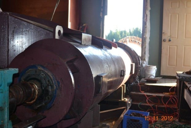 Mary's Harbour hydro turbine