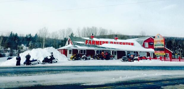 Farmer's Daughter store in winter