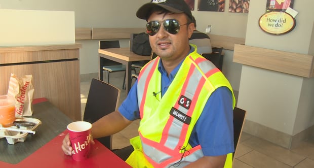 Saroj Acharya Tim Hortons coffee
