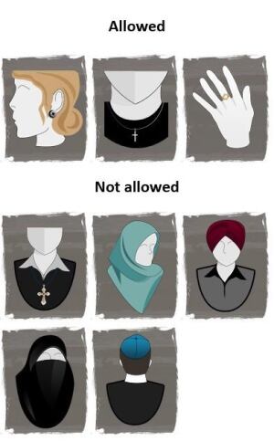 Canada Quebec Religious Symbols
