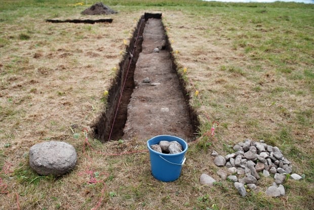 Point Rosee Viking dig trench