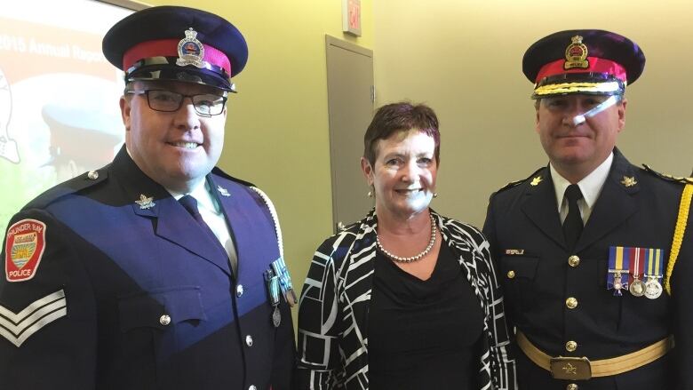 John Read Thunder Bay Police Officer Presented With