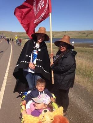 Haida Protesters at Standing Rock
