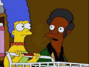 Simpsons shopping