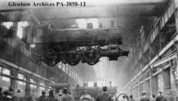 CP Rail Ogden Shops Glenbow Train