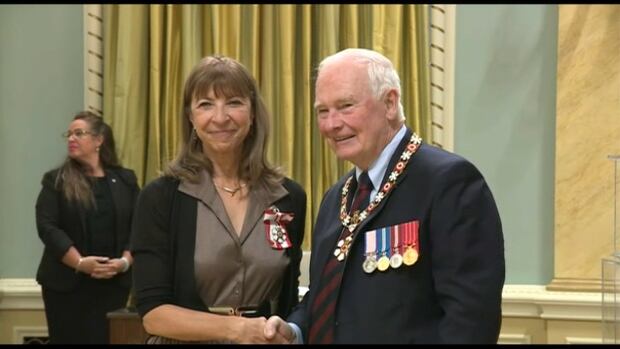 Odette Heyn, Gov. Gen. David Johnston