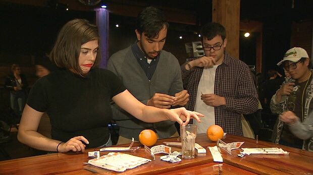 Fortune Sound Club overdose workshop participants practise