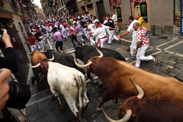Spain Running of the Bulls