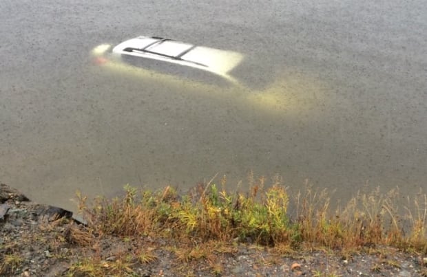 Gander sinking car accident