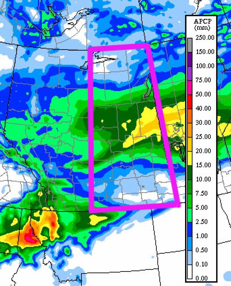 Southwestern Sask. gets another 25 cm CBC News