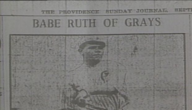 Babe Ruth on Providence Grays