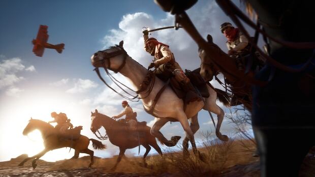 Battlefield 1 - horses