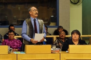 Education Minister Paul Quassa Nunavut Legislative Assembly Oct. 25, 2016