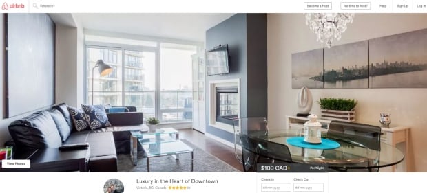 Airbnb Victoria