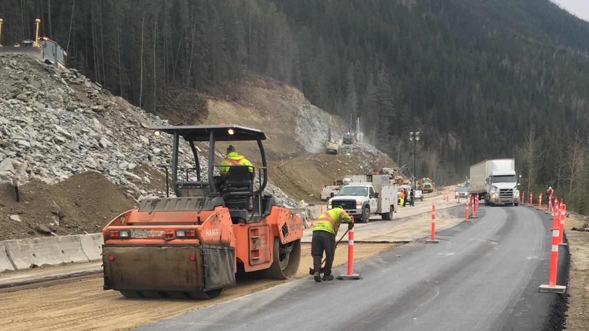 TransCanada Highway closures expected for blasting after rock slide
