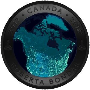 Royal Canadian Mint coin- Roberta Bondar