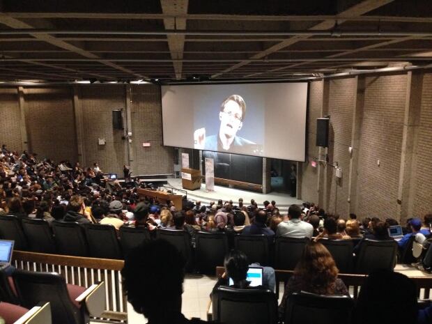 Edward Snowden McGill talk