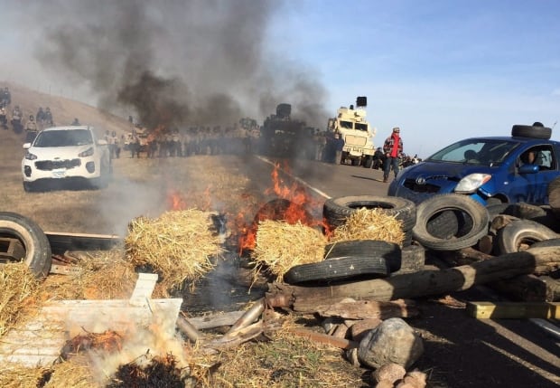 OIL PIPELINE PROTEST