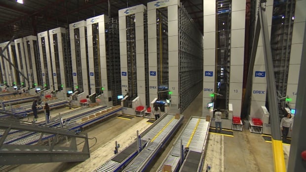 The Bay's fulfilment centre