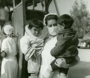 Inuit patients arrive in Hamilton to be treated for tuberculosis
